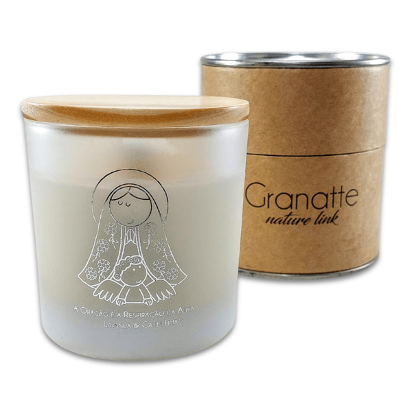 Vela Vegetal Aromática Para Espiritualidade | Santinha - Tube